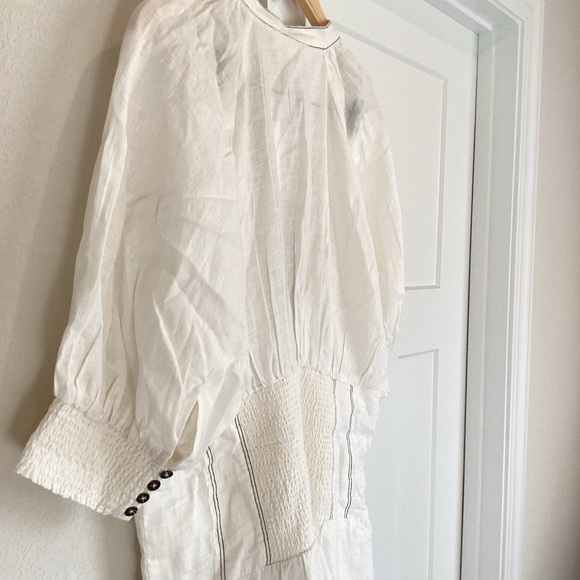 ❌Sold-Anthropologie V-Neck Corset Dress - Picture 12 of 15